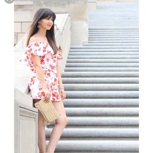 GORGEOUS OFF THE SHOULDER ROMPER